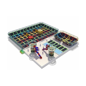 <span class=keywords><strong>Promotion</strong></span> sur le nouveau centre de divertissement de zone de saut de parc de <span class=keywords><strong>trampoline</strong></span> d'intérieur pour enfants avec zone de rebond - Product Image 4