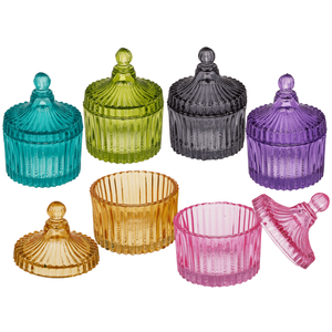 Pot de stockage avec couvercle, - Product Image 1