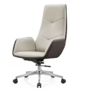 Silla de oficina moderna y cómoda de cuero con reposabrazos y respaldo 37731-6720A 37731-6720B 37731-6720D - Product Image 2