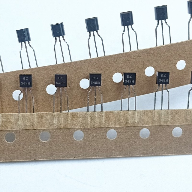 Triode 500mW 100mA NPN List Transistor TO-92 BC548