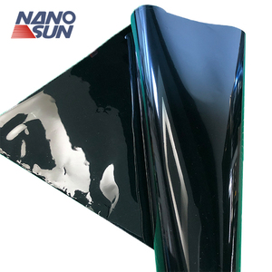 Film de protection solaire pour pare-brise de voiture, double ton noir et rouge/noir et <span class=keywords><strong>bleu</strong></span>/noir et or, avec teinte supérieure, contrôle solaire de luxe, rejet des rayons infrarouges - Product Image 5