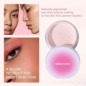 Colorete en Polvo Degradado Miss <span class=keywords><strong>Lara</strong></span>, Alta Pigmentación, Brillo Natural, 3 Tonos, Multiusos para Maquillaje - Product Image 5