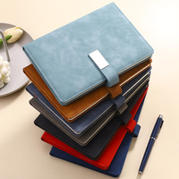 Carnet de notes A5 personnalisable Fangda, journal, agenda portable, planificateur promotionnel, couverture rigide en cuir PU, impression sérigraphique