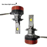 Phares LED pour voiture GNLI, M8, haute puissance, 55W, super lumineux, 12V, 6500LM, H11/H79005, compatibilité universelle, 3000K, garantie 1 an