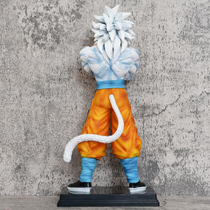 Figura de Colección de Anime <span class=keywords><strong>Dragon</strong></span> <span class=keywords><strong>Ball</strong></span>, Modelo de Son Goku Abrazando a los Cinco <span class=keywords><strong>Super</strong></span> Saiyajin, Figura Bidimensional, Regalo - Product Image 4