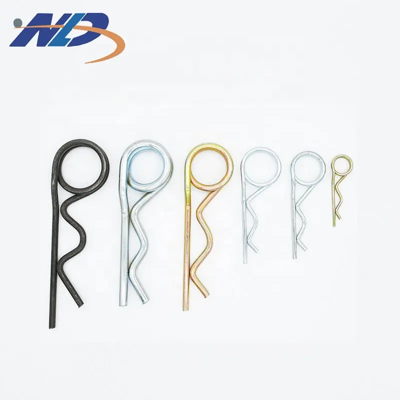 OEM Duy Nhất Phẳng Thép Không Gỉ 316 Xe Đạp Cuộn Dây Đôi Nặng Mùa Xuân 40Mm R Hình Chia Cotter Pins