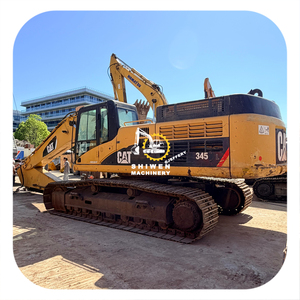 Machinerie de construction lourde CATERPILLAR 345Cl pour travaux miniers, excavatrices d'occasion CAT 345CL 349Cl 355Cl à faible nombre d'heures de fonctionnement - Product Image 1