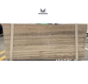 Venta al por Mayor de Fábrica, Losas de Travertino Patagonia Pulido Moderno, Baldosas de Piedra Impermeables y Duraderas para Paredes de Villas, Hoteles y Apartamentos - Product Image 1