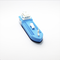 Flashdisk PVC Bentuk Kapal Besar 16GB, Hadiah Flashdisk Karet Bentuk Perahu 8G, Memori USB Kapal Custom