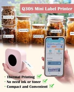 <span class=keywords><strong>Phomemo</strong></span> <span class=keywords><strong>Q30s</strong></span> Mini-Thermo etiketten maschine Tragbarer Drucker für Speicher-/Namens-/Datei etiketten Verwenden Sie 6/12/14/15-mm-Etiketten für den Heimgebrauch - Product Image 2