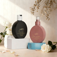 Flacon pulvérisateur vide en PET personnalisé de qualité supérieure 200ml/300ml avec pompe, sérigraphie, emballage cosmétique, lotion, soin de la peau, shampoing