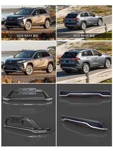 CZJ-parachoques delantero y trasero para coche, para toyota <span class=keywords><strong>RAV</strong></span>-<span class=keywords><strong>4</strong></span>, RAV4, 2020 - Product Image 5