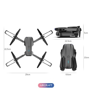 Flytec E99 Cảm biến trọng lực <span class=keywords><strong>Drone</strong></span> gấp đôi cánh có camera kép với camera 4K HD và GPS, chất lượng cao, máy bay không người lái chụp ảnh trên không - Product Image 3