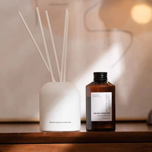 Difusor de Aromas Aikun de Larga Duración para Interiores, Repelente de Mosquitos sin Fuego, Ecológico, de Lujo, con Varillas de Ratán y Fragancia en Vaso de Vidrio - Product Image 2