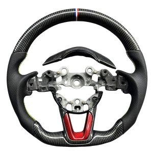 Volante Deportivo de 3 Radios y 40 mm con Agarre JE39, Fibra de Carbono Real 3k para <span class=keywords><strong>Mazda</strong></span> <span class=keywords><strong>MX</strong></span>-<span class=keywords><strong>5</strong></span>/Miata 16-25, Piezas Modificadas para Automóviles - Product Image 5