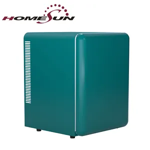 40L रेट्रो मिनी बार फ्रिज छोटे आकार thermoelectric रेट्रो फ्रिज फ्रीजर रेट्रो फ्रिज
