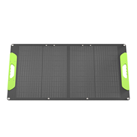 Panneau solaire pliable 100W pour camping en extérieur, design portable, étanche, pour camping-car, générateur solaire hors réseau, chargeur