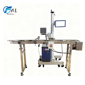 เครื่องเข้ารหัสและทำเครื่องหมายด้วยเลเซอร์สำหรับขวด PET ระบบทำความเย็น CO2สายการผลิตเครื่องพิมพ์รหัสวันที่ขวดน้ำโลโก้ - Product Image 3