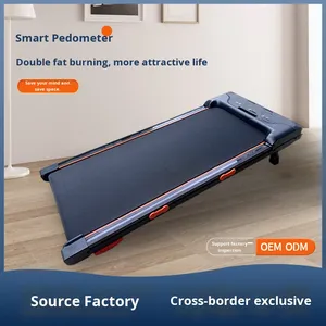 Điện phẳng đi bộ máy nhà mô hình chạy bộ nhỏ trong nhà im lặng unisex Chiết Giang tập thể dục Máy chạy bộ - Product Image 3