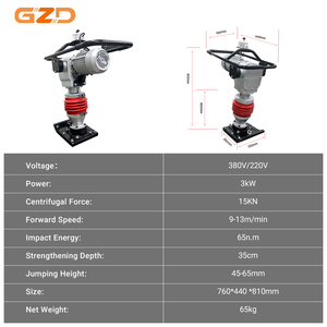 Gzd kỹ thuật máy móc xây dựng Trái Đất Đầm Đầm <span class=keywords><strong>rammer</strong></span> mạnh mẽ rung Đầm <span class=keywords><strong>rammer</strong></span> - Product Image 3