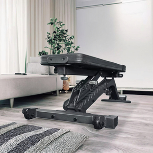 6-in-1 Commercial Gym Machine Multi-Function Durable Adjustable Stainless Steel Frame <b>Foldable</b> Flat/Incline <b>Bench</b> Safety - Product Image 2