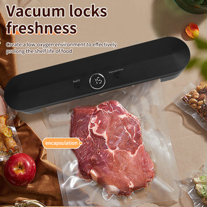 New Waterproof Digital <b>Display</b> Portable Automatic Vacuum Sealing Machine <b>Small</b> Suction Sealer Sealed Bag Food Packaging Machine - Product Image 4