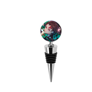 Tapón de Botella de Cristal con Diseño de Dibujos Animados, Tapón Divertido Desmontable de Mickey Mouse para Botellas de Vino y Champán - Product Image 3