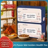 Thé aux herbes ShiJinKang à 29 ingrédients, mélange en sachets de thé triangulaires de 50g