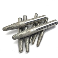 Usine En Gros CNC Routeur Bit Diamant Gravure Bits Diamant Pierre Sculpture Routeur Bits pour Granit