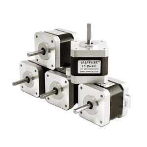 มอเตอร์แบบสเต็ปเปอร์ hanpose ไฮบริด <span class=keywords><strong>NEMA</strong></span> 17 <span class=keywords><strong>17HS4401</strong></span>*5 1.5A 1.8 ° 40N ซม. มอเตอร์2เฟส - Product Image 1