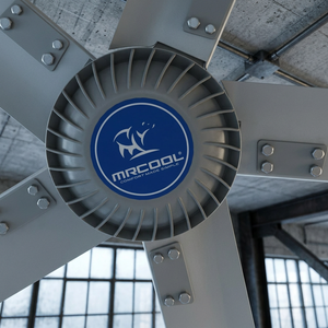 Ventilador Industrial Comercial y Doméstico MRCOOL Eléctrico de Gran Potencia para Espacios Amplios, Diseño Fantástico, 5 Aspas, 16 pies (5 m), HVLS - Product Image 3
