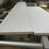 Panneau de toit en aluminium sandwich Chambre froide et atelier Panneaux de toit en mousse de polyuréthane isolés Couverture de toit de piscine en aluminium
