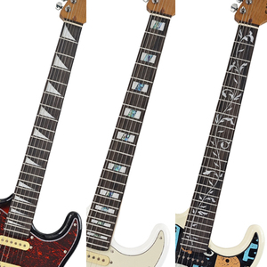 New ST Electric <strong>Guitar</strong> with Rosewood Sides Inlaid Fingerboard 6 <strong>Strings</strong> Fast Shipping - Product Image 1