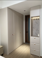 Armoire en bois sur mesure XINGYU, design moderne, 2 tiroirs, gain de place, pour appartement, construction en panneaux de particules, garantie 5 ans