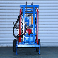 Rig de forage de puits d'eau d'ingénierie, rig de forage minier, machine de forage de puits d'eau de forage de sondage en vente