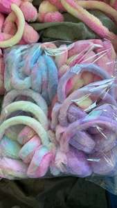 सर्दियों की चरित्र शैली नकली फर कान मफ नरम गर्म आरामदायक टाई-डाई शिल्प और बच्चों के लिए कान - Product Image 5