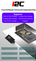 Chip Integrado Universal I2C para iPhone X, XR, 11, 12, 13, 14, 15, 16, 17/Serie iPad, Chip de Reparación de Matriz de Puntos Face ID, Herramienta de Reparación de Teléfonos