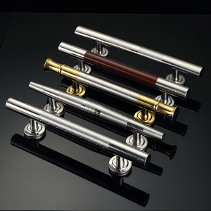 Tiradores de Puerta de Muebles de Cocina de Acero Inoxidable, Estilo Nórdico Moderno, Tiradores de Armario, Cajones, Dorados, de Lujo - Product Image 1
