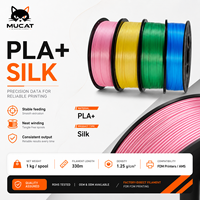 Filament d'impression 3D PLA+ Soie fiable pour projets de bricolage, avec effet de surface soyeux pour imprimantes Maker.