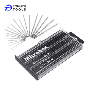 20Pcs 0.3-1.6Mm Mini Khoan <span class=keywords><strong>Bit</strong></span> Set, HSS Nhỏ Micro Twist <span class=keywords><strong>Bit</strong></span> Cho PCB Đồ Trang Sức Mô Hình Thủ Công Gỗ Nhựa Trong Hộp Nhựa - Product Image 1