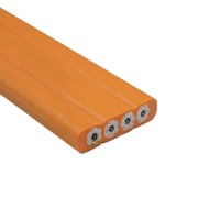 Câble plat YVFB YFFB pour équipement électrique mobile, grue mobile, conducteur en cuivre, résistant à l'huile et aux flexions