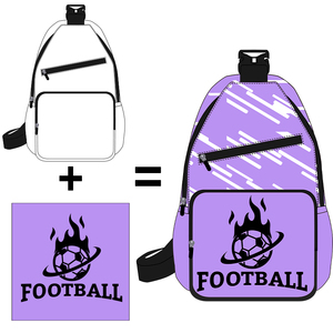 Borse a Tracolla Personalizzate con Stampa Graffiti, Borsa Sportiva <span class=keywords><strong>per</strong></span> Corsa, Borsello Casual <span class=keywords><strong>per</strong></span> Scuola e Uso Quotidiano <span class=keywords><strong>per</strong></span> Studenti Universitari - Product Image 1