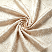 Tissu Jacquard Brocart 100% Polyester Teint et Texturé, Écologique, Respirant, Élégant, Poids Moyen, Prix Compétitif
