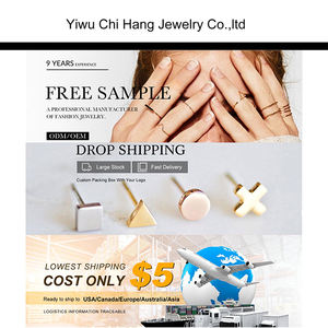 Collar de cadena de eslabones con diseño de flores doradas, Gargantilla de acero inoxidable 316L, Simple - Product Image 6