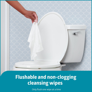 Lingettes biodégradables de haute qualité à marque privée, lingettes humides jetables dans les toilettes, lingettes nettoyantes organiques et naturelles - Product Image 5