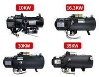 12V 24V 9kwCalentador de agua Calentador diésel Similar al calentador de estacionamiento líquido de agua Webasto Eberspacher