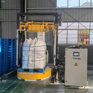 Máquina Automática para Flejado y Envoltura de Palés, 380V, Fleje de PET, para Línea de Empaquetado en Almacén, Alta Productividad - Product Image 1