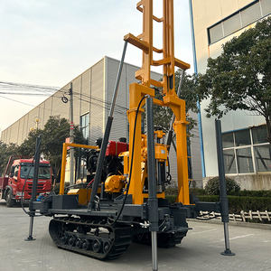 Plataforma de Perforación sobre Orugas XY de 200 m, con Motor Diésel, Gato Hidráulico, Orugas de Goma, Bomba de Lodo BW-160, Torcedor de Tuberías, Plataforma de Perforación de Pozos Profundos - Product Image 1