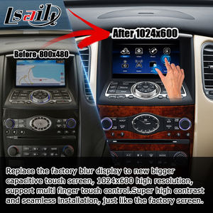 Écran d'affichage <span class=keywords><strong>Android</strong></span> CP <span class=keywords><strong>AA</strong></span> de 7 pouces pour Infiniti EX35 EX25 EX37 EX QX50 08IT IT08 2008-2017 avec connexion sans fil automatique par Lsailt - Product Image 5