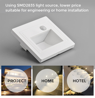 Lampe murale ronde élégante en aluminium et verre avec interrupteur pour la maison, le bureau, le salon, la chambre à coucher, la salle de bain